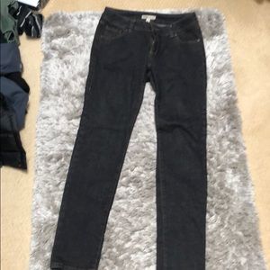 CAbi black wash jean